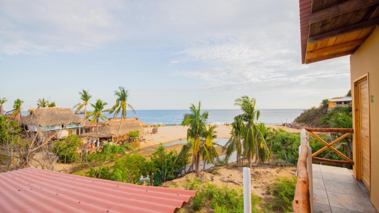 La Playa Hostel Mazunte Exterior photo